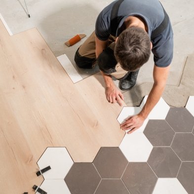 Flooring installation services in Plainfield, IN