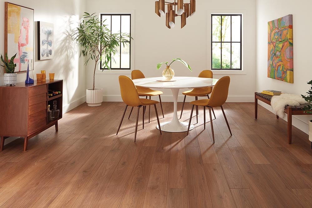 Dining Room Luxury Vinyl Plank LVP -  Floor Fashions CarpetsPlus COLORTILE in Plainfield, IN