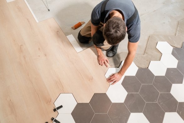 Flooring installation services in Plainfield, IN